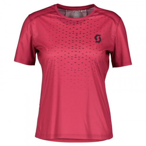 SCOTT - Shirt Women's RC Run Short Sleeves - Carmine Pink/Dark Purple